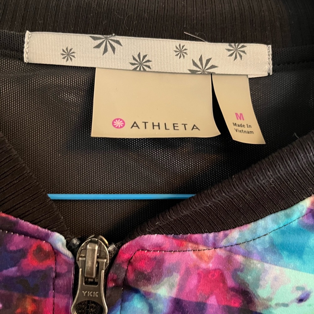 Multicolor Athleta Bomber Jacket - image 3
